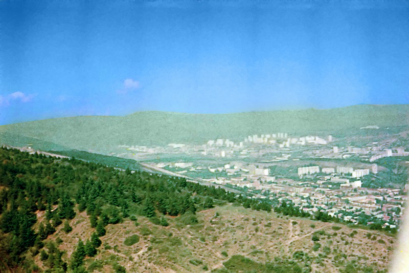 Тбилиси сверху