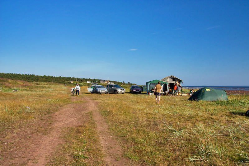 Лагерь на Лодочном